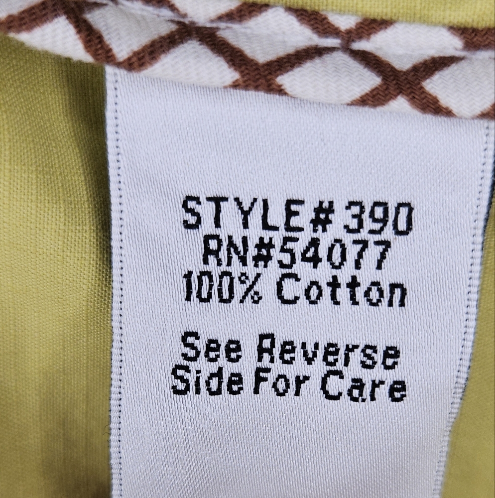 CAbi Safari Trench Dress Jacket Loquat Chartreuse Green Belted Midi - Picture 6 of 8